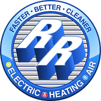 The logo for the company RR Electrical, Heating & Air