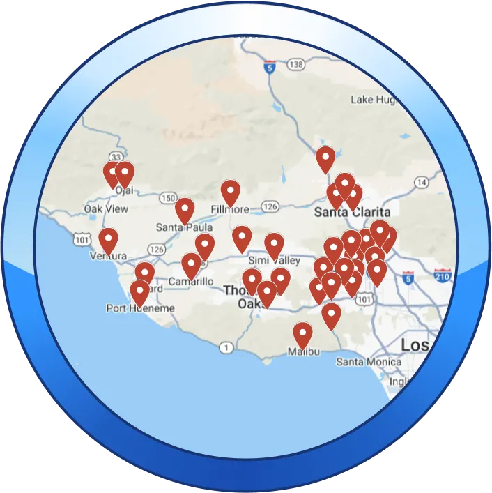 Circular graphic for the RR Service Area